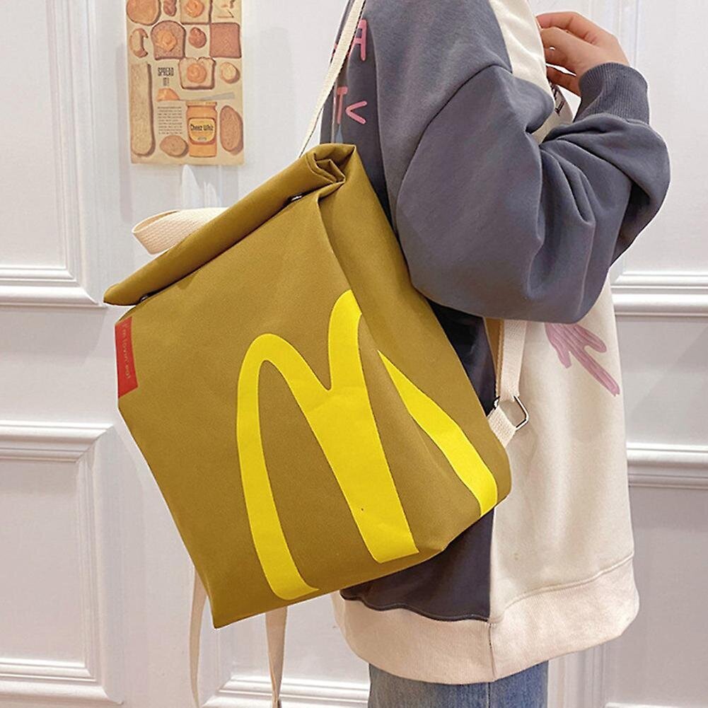 Henkilökohtainen McDonald's/Sirens Goddess Print -reppu varkaudenesto lyhyt matkalaukku naisille miehille unisex hinta ja tiedot | Pehmolelut | hobbyhall.fi