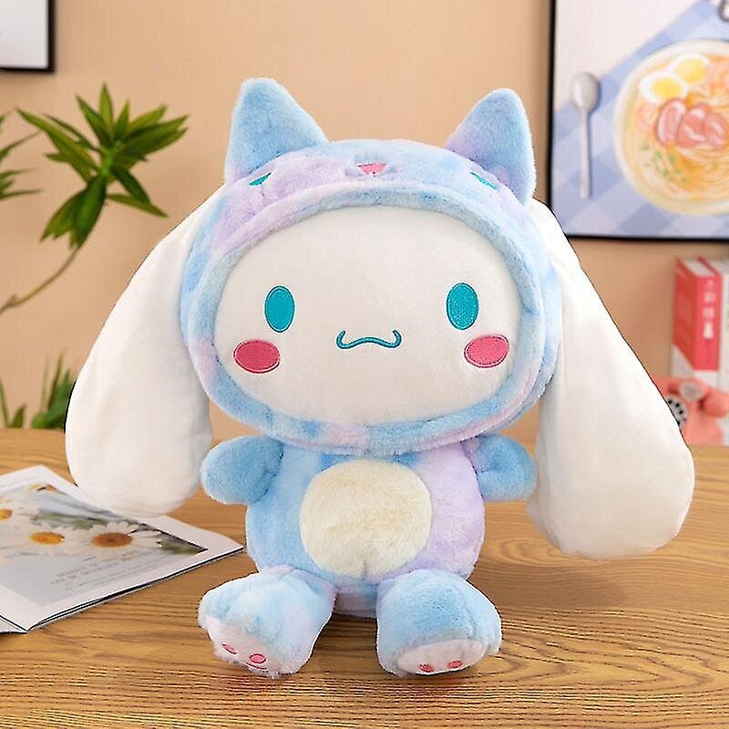 27-80cm Sanrio Cinnamoroll Pehmolelut Animaatio Johdannaiset Värikäs vauvan kanelipehmo isoilla korvilla, joka muuttuu tiikeriksi hinta ja tiedot | Pehmolelut | hobbyhall.fi