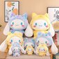 27-80cm Sanrio Cinnamoroll Pehmolelut Animaatio Johdannaiset Värikäs vauvan kanelipehmo isoilla korvilla, joka muuttuu tiikeriksi hinta ja tiedot | Pehmolelut | hobbyhall.fi