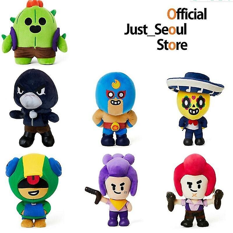 Pehmonukkelelu Brawl Stars -mobiilipeli Wilderness Fighting Seisokortti hinta ja tiedot | Pehmolelut | hobbyhall.fi