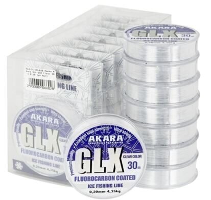 Siima Akara GLX ICE 30 Mono 30 m 0,12 mm hinta ja tiedot | Siimat | hobbyhall.fi