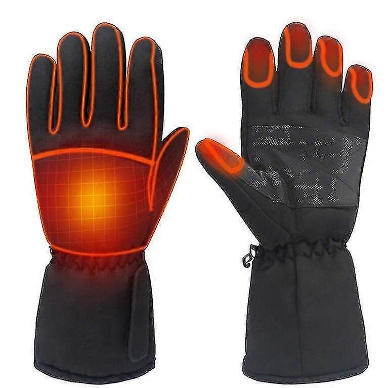 Joulun sähkölämmitteiset käsineet Lämmitys Thermal Gloves vedenpitävät kosketusnäytölliset käsineet hinta ja tiedot | Pyöräilyhanskat | hobbyhall.fi