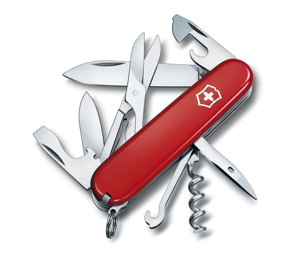 Victorinox Climber, punainen hinta ja tiedot | Monitoimityökalut ja veitset retkeilyyn | hobbyhall.fi