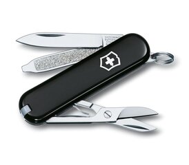 Victorinox Classic SD, musta hinta ja tiedot | Monitoimityökalut ja veitset retkeilyyn | hobbyhall.fi