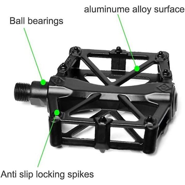 Automaattiset Mtb-pedaalit, uudet luistamattomat, ohjattavat maastopyörän hybridipyörän polkimet 9/16 tuumaa hinta ja tiedot | Muut pyörätarvikkeet | hobbyhall.fi