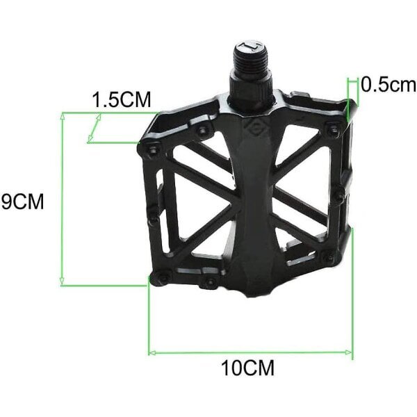 Automaattiset Mtb-pedaalit, uudet luistamattomat, ohjattavat maastopyörän hybridipyörän polkimet 9/16 tuumaa hinta ja tiedot | Muut pyörätarvikkeet | hobbyhall.fi