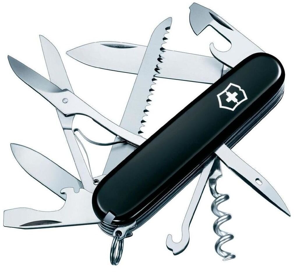 Victorinox Huntsman -taskuveitsi, musta hinta ja tiedot | Monitoimityökalut ja veitset retkeilyyn | hobbyhall.fi