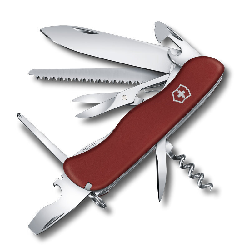 VICTORINOX OUTRIDER SUURI TASKUVEITSI SAKSILLA hinta ja tiedot | Monitoimityökalut ja veitset retkeilyyn | hobbyhall.fi