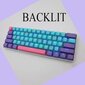 61 Pbt Keycaps 60 Percent, Ducky One 2 Mini Keycaps Oem Profile Rgb Keycaps Setti Key Drager Cherry Mx -kytkimille Gk61/rk61/anne Pro 2/poker Mecha hinta ja tiedot | Pelien oheistuotteet | hobbyhall.fi