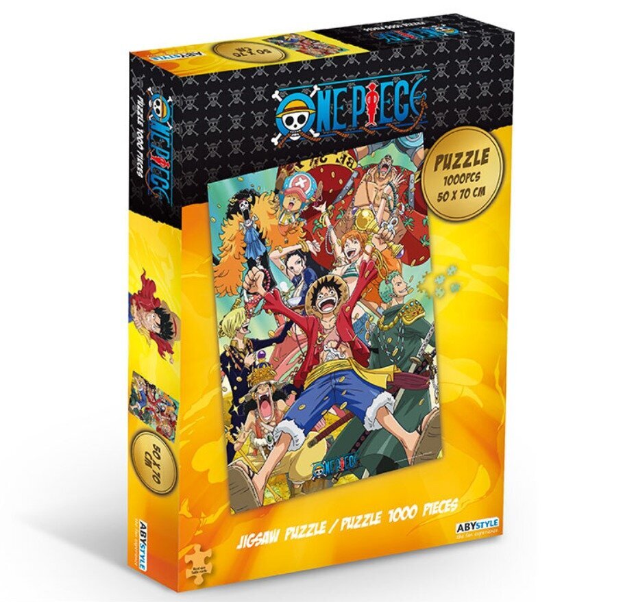 One Piece Jigsaw puzzle 1000 pieces Straw Hat Crew hinta ja tiedot | Pelien oheistuotteet | hobbyhall.fi