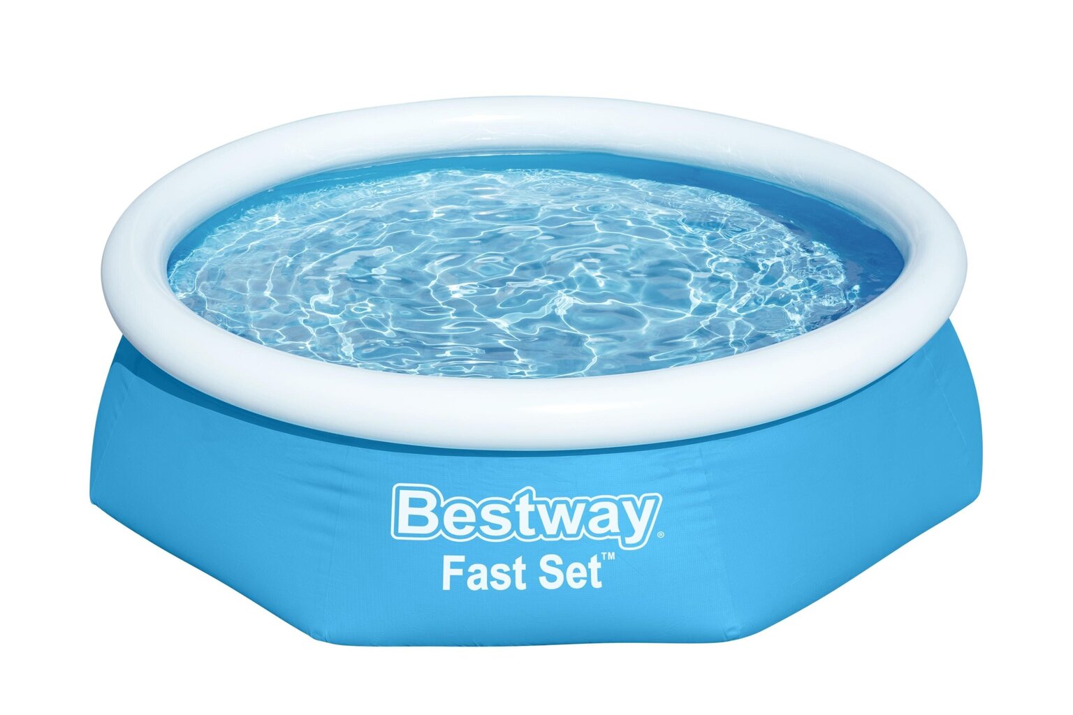 Bestway Fast Set täytettävä uima-allas pyöreä 244x66 cm 57265 hinta ja tiedot | Uima-altaat | hobbyhall.fi