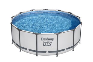 Allas kehyksellä Bestway Steel Pro Max, 396x122 cm, suodattimella hinta ja tiedot | Uima-altaat | hobbyhall.fi