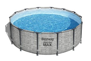 Allas kehyksellä Bestway Steel Pro Max, 427x122 cm, suodattimella hinta ja tiedot | Uima-altaat | hobbyhall.fi