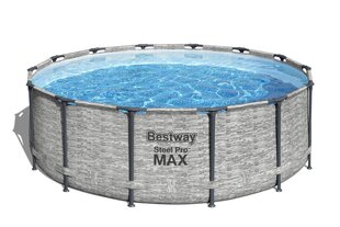 Allas kehyksellä Bestway Steel Pro Max, 427x122 cm, suodattimella hinta ja tiedot | Uima-altaat | hobbyhall.fi