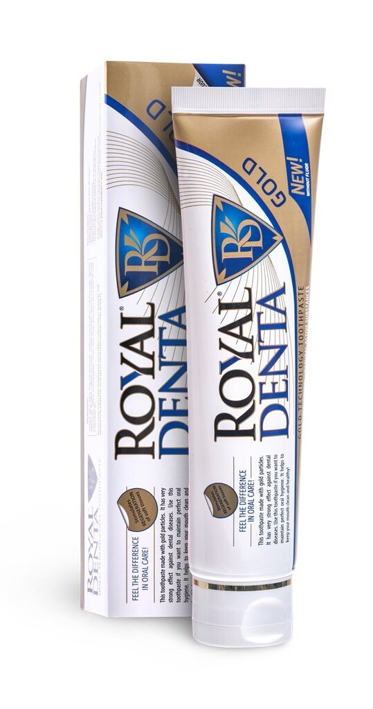 Hammastahna Royal Denta Gold 130g hinta ja tiedot | Suuhygienia | hobbyhall.fi