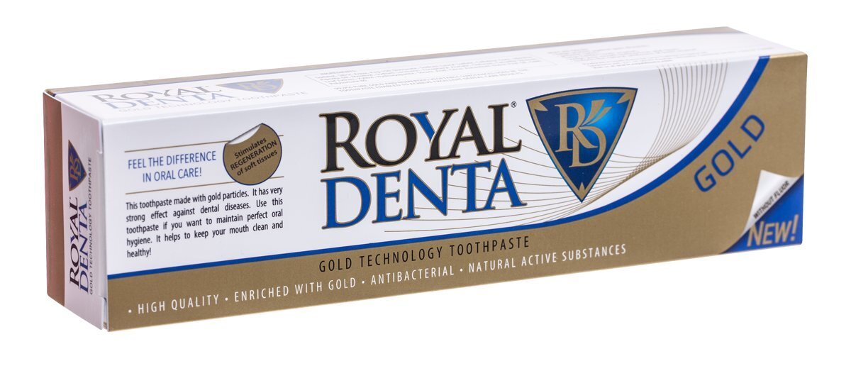 Hammastahna Royal Denta Gold 130g hinta ja tiedot | Suuhygienia | hobbyhall.fi