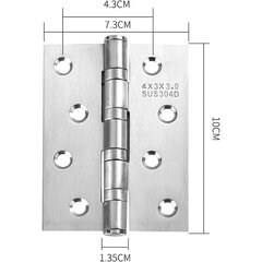 2 Pack Heavy Duty -oven saranat, ruostumattomasta teräksestä valmistetut ulkosaranat, puiset oven saranat, ruostumattomasta teräksestä valmistetut kotiliittimet hinta ja tiedot | Muut huonekalutarvikkeet | hobbyhall.fi