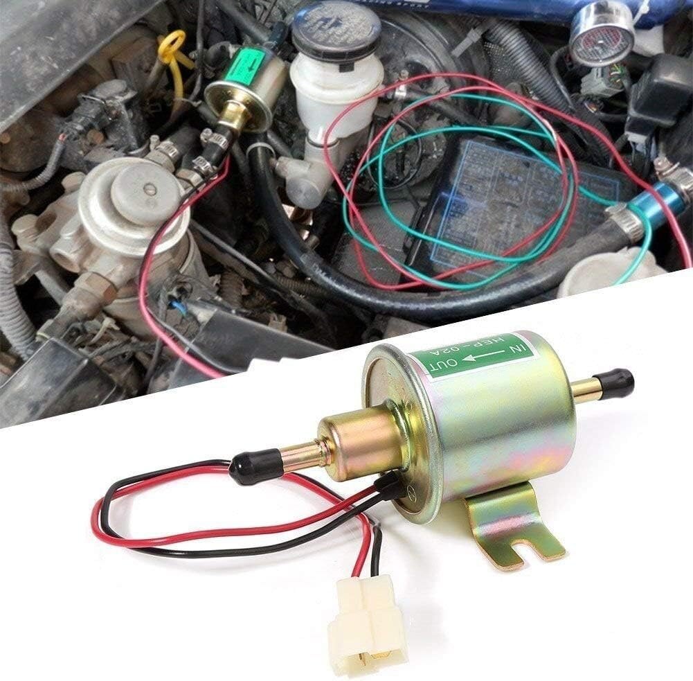 Universaali 12V Diesel Bensiini Sähköinen polttoainepumppu HEP-02A HEP02A Matalapaine OEM# HEP-02A 12V Polttoainepumppu Useimpiin autojen kaasuttimella varustettuihin moottoripyörien mönkijöihin hinta ja tiedot | Muut huonekalutarvikkeet | hobbyhall.fi