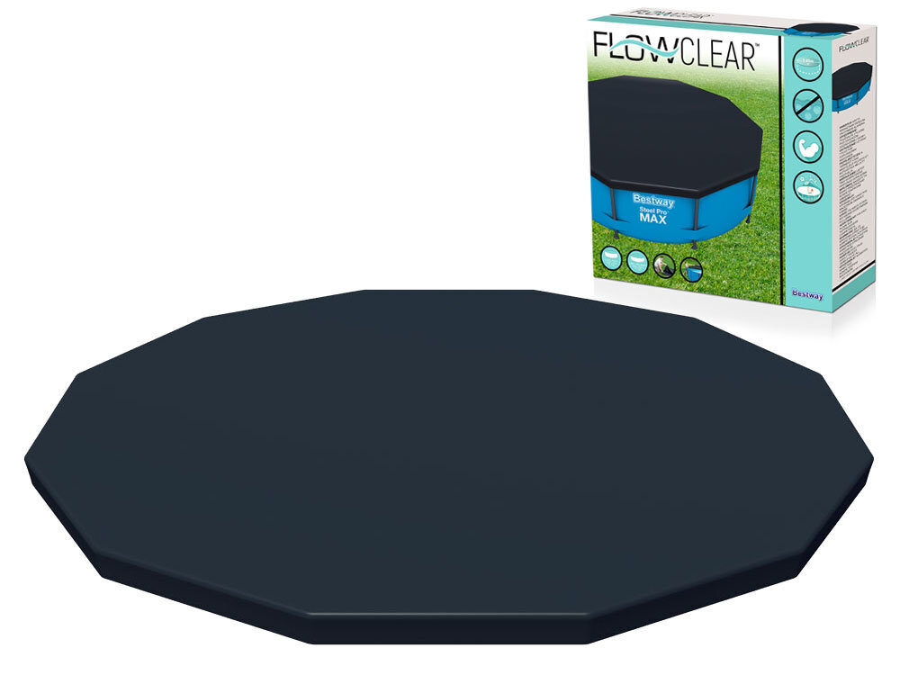 Bestway Uima-altaan suoja Flowclear 305 cm hinta ja tiedot | Uima-allastarvikkeet | hobbyhall.fi