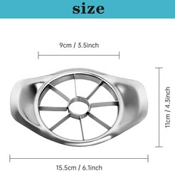 Omenaleikkuri ruostumaton teräs omenaleikkuri ruostumaton teräs omenaleikkuri omenaleikkuri ruostumaton teräs omenaleikkuri omenalle, hedelmäsydänperunalle, päärynöille (2 kpl) hinta ja tiedot | Muut huonekalutarvikkeet | hobbyhall.fi