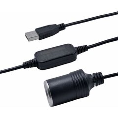 USB A uros ja 12 V tupakansytyttimen muunnin hinta ja tiedot | Muut huonekalutarvikkeet | hobbyhall.fi