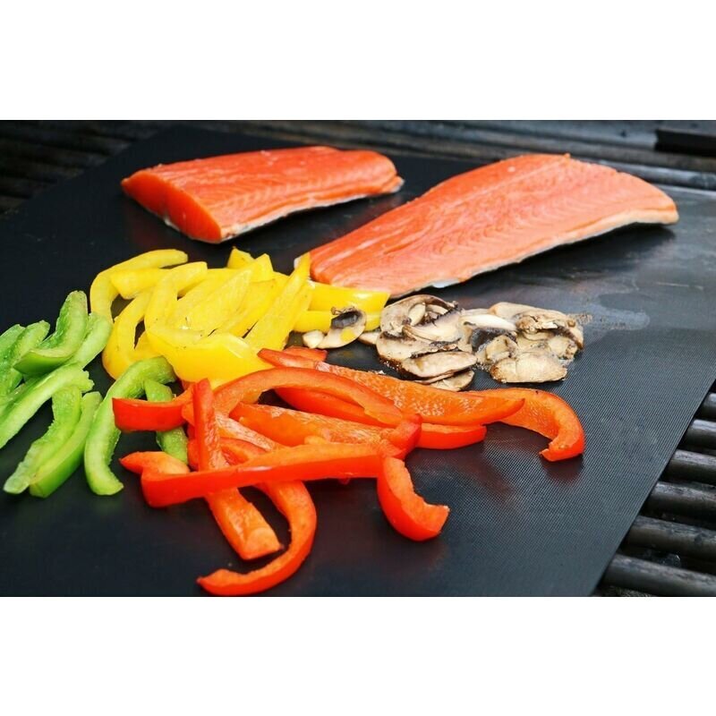 5 lautasen setti BBQ grillimatto leivinpelti uuni 40 33 cm kaasuhiilelle sähkögrillille 100 % tarttumaton hinta ja tiedot | Muut huonekalutarvikkeet | hobbyhall.fi