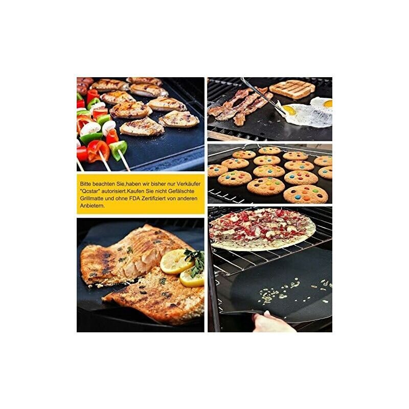 5 lautasen setti BBQ grillimatto leivinpelti uuni 40 33 cm kaasuhiilelle sähkögrillille 100 % tarttumaton hinta ja tiedot | Muut huonekalutarvikkeet | hobbyhall.fi