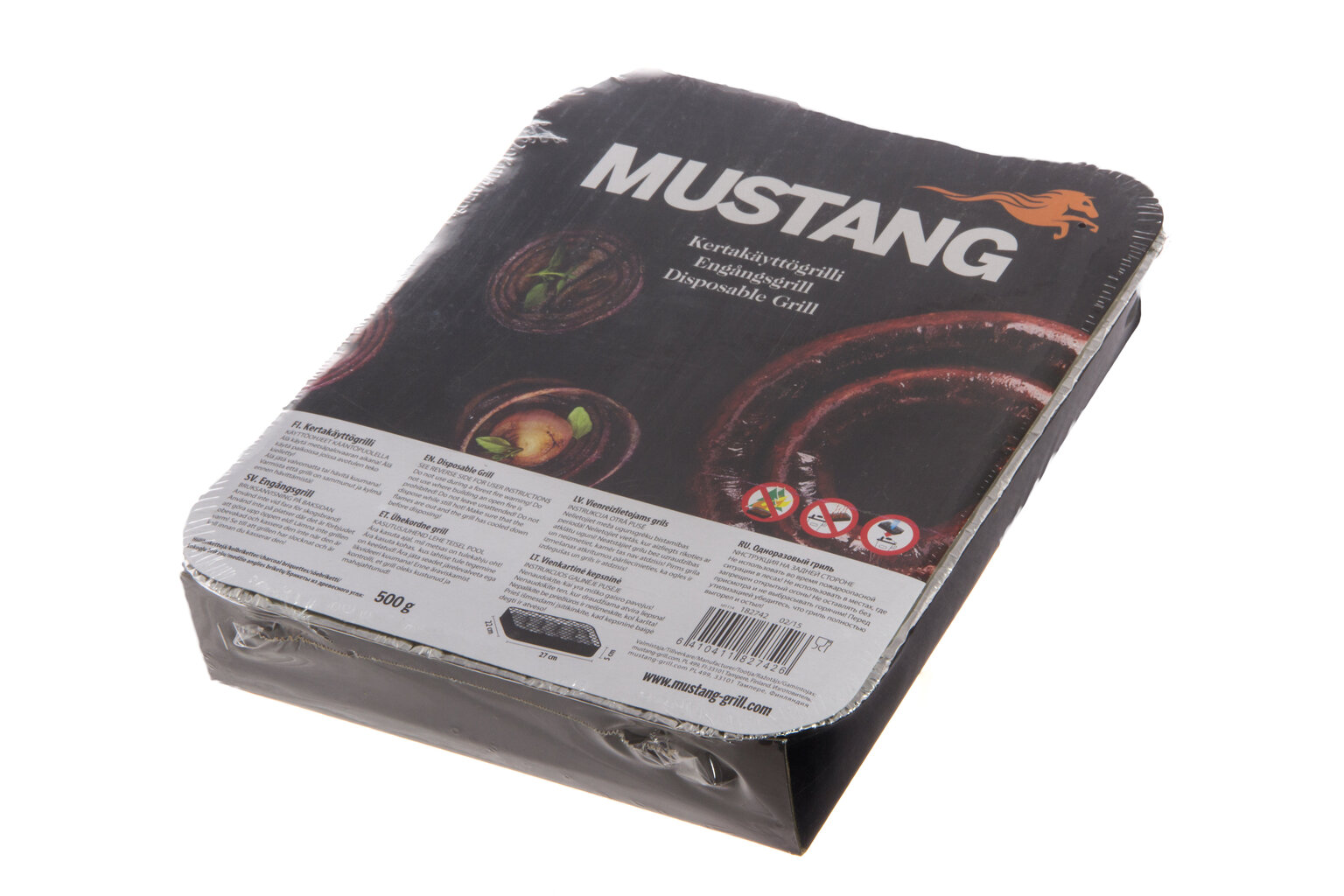 Kertakäyttöinen grilli Mustang Instant BBQ hinta ja tiedot | Grillit | hobbyhall.fi