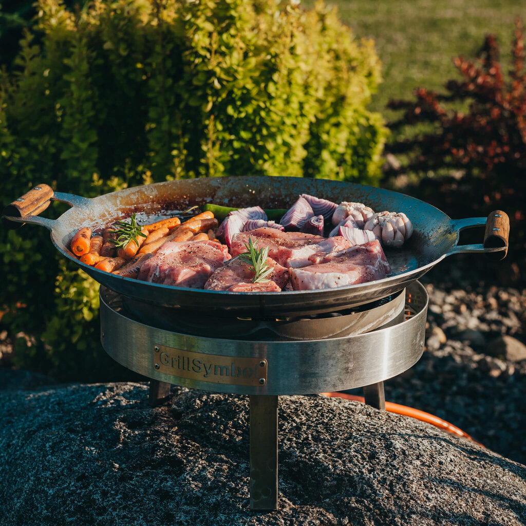 Grillsymbol Paella -setti PRO-460 inox hinta ja tiedot | Grillit | hobbyhall.fi