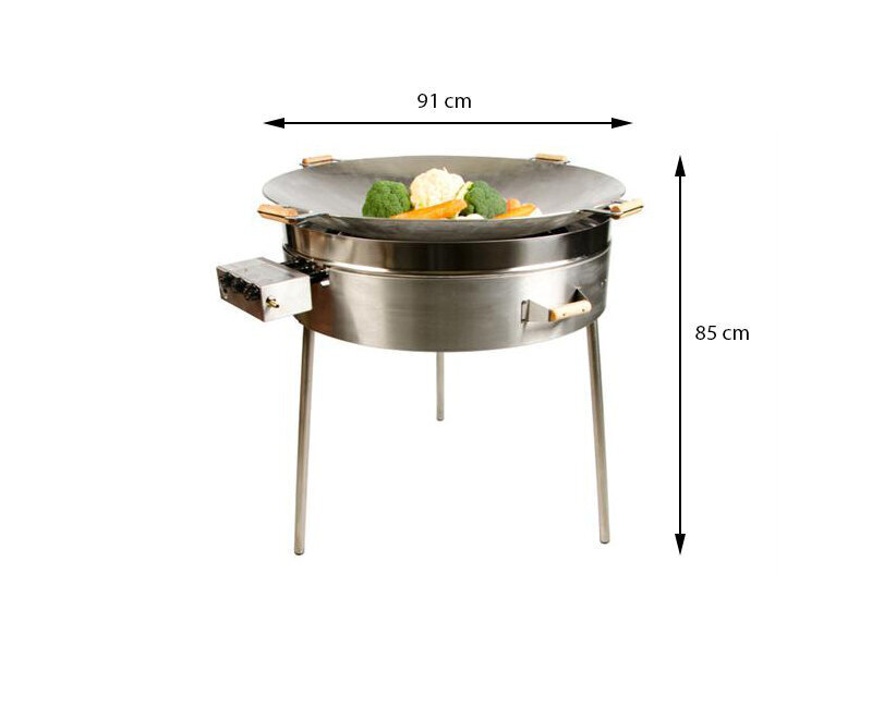 Wok-setti PRO-915 hinta ja tiedot | Grillit | hobbyhall.fi