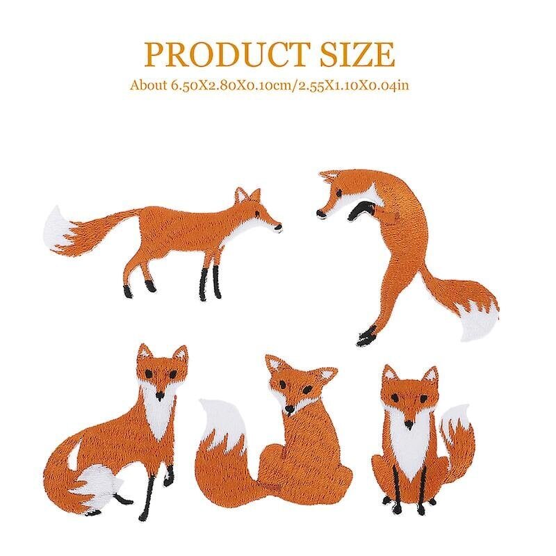 5 kpl Foxes Design Patch hinta ja tiedot | Muut huonekalutarvikkeet | hobbyhall.fi