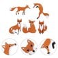 5 kpl Foxes Design Patch hinta ja tiedot | Muut huonekalutarvikkeet | hobbyhall.fi