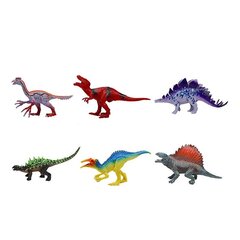 6 kpl Simulaatiodinosaur lelu hinta ja tiedot | Muut huonekalutarvikkeet | hobbyhall.fi