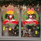 Jouluseinätarrat Garland Santa Claus hinta ja tiedot | Koristeet ja tarrat | hobbyhall.fi