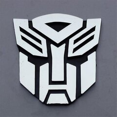 3d Logo Protector Autobot Transformers Emblem Badge Graphic Decal Autotarra Autobotit hinta ja tiedot | Koristeet ja tarrat | hobbyhall.fi