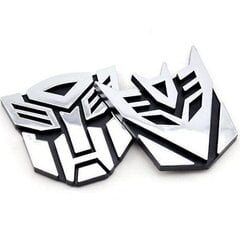 3d Logo Protector Autobot Transformers Emblem Badge Graphic Decal Autotarra Autobotit hinta ja tiedot | Koristeet ja tarrat | hobbyhall.fi