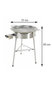 Grillsymbol Pannu setti Basic-720 hinta ja tiedot | Grillitarvikkeet ja -välineet | hobbyhall.fi