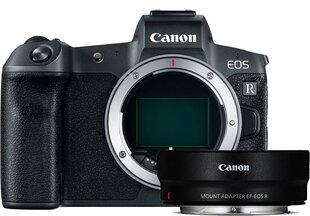 Canon EOS R -runko + kiinnityssovitin EF-EOS R hinta ja tiedot | Kamerat | hobbyhall.fi