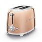 Leivänpaahdin Smeg TSF01RGEU, rose gold hinta ja tiedot | Leivänpaahtimet | hobbyhall.fi