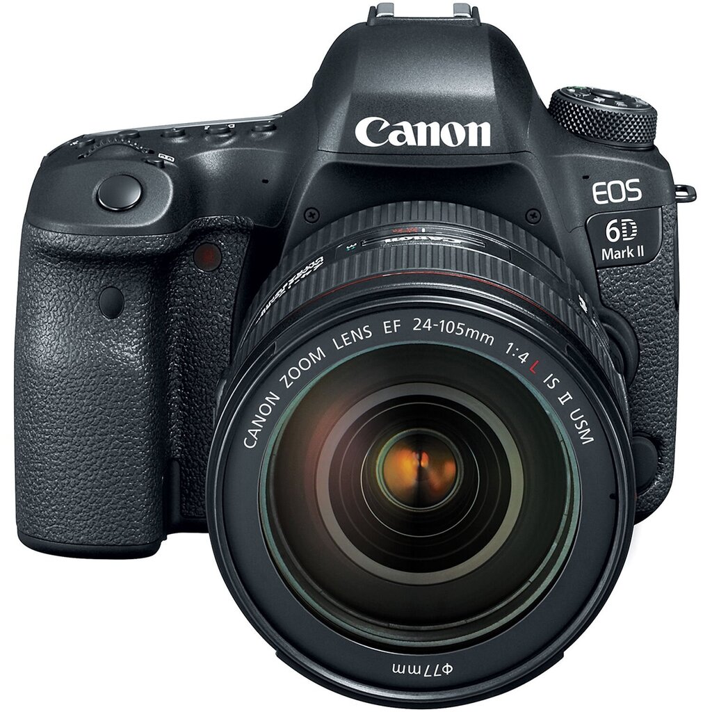 Canon EOS 6D Mark II EF 24-105mm f / 4L IS II USM + BG-E21 (akkuteline / pidike) hinta ja tiedot | Kamerat | hobbyhall.fi