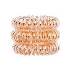 Invisibobble Bronze Me -hiuslenkit, 3 kpl hinta ja tiedot | Hiustarvikkeet | hobbyhall.fi