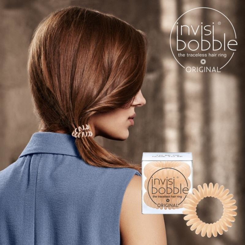 Invisibobble Bronze Me -hiuslenkit, 3 kpl hinta ja tiedot | Hiustarvikkeet | hobbyhall.fi