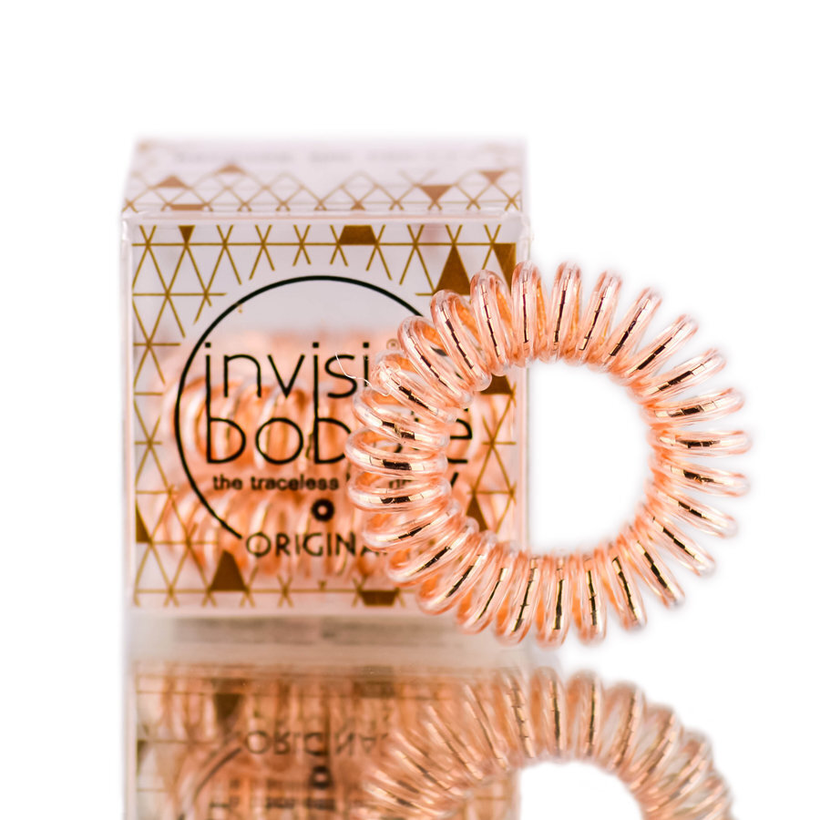 Invisibobble Bronze Me -hiuslenkit, 3 kpl hinta ja tiedot | Hiustarvikkeet | hobbyhall.fi