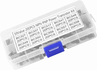 ZAWELIYO transistorisarja, 200 kpl. hinta ja tiedot | Mikrokontrollerit | hobbyhall.fi