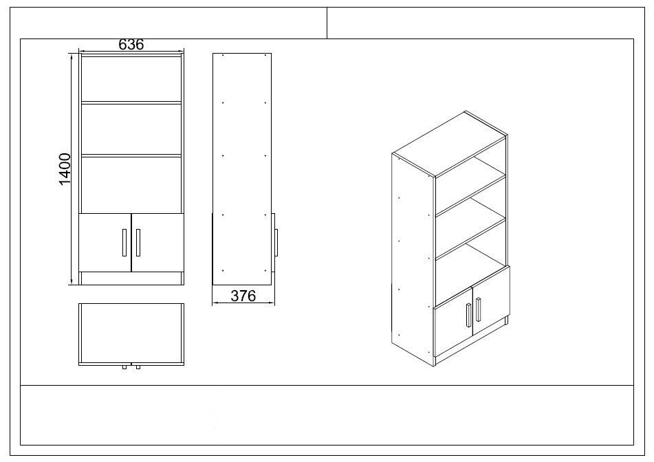 6-osainen toimistokalustesarja Asir Vo17-Ba, ruskea hinta ja tiedot | Tietokonepöydät ja työpöydät | hobbyhall.fi