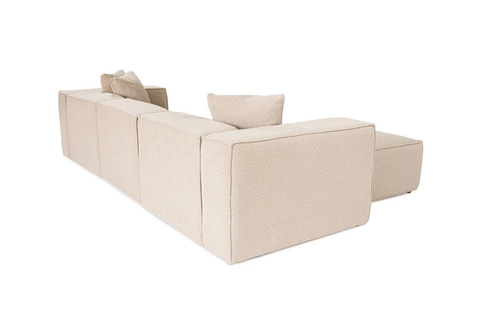 Kulmasohva Asir Lora L1-O1-1R-POUFFE, beige hinta ja tiedot | Kulmasohvat ja divaanisohvat | hobbyhall.fi