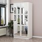 Vaatekaappi Asir Kale Chain Mirror Antiikki 190, valkoinen hinta ja tiedot | Kaapit | hobbyhall.fi