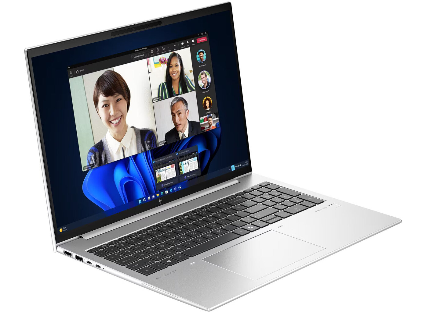 HP EliteBook 865 G11 Ryzen™ 5 PRO 8640HS 512GB SSD 16GB 16"FHD+ TOUCH WIN11 Pro hinta ja tiedot | Kannettavat tietokoneet | hobbyhall.fi