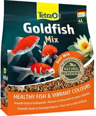 Ruoka kultakalalle Tetra Goldfish Mix, 4L hinta ja tiedot | Kalanruoka | hobbyhall.fi