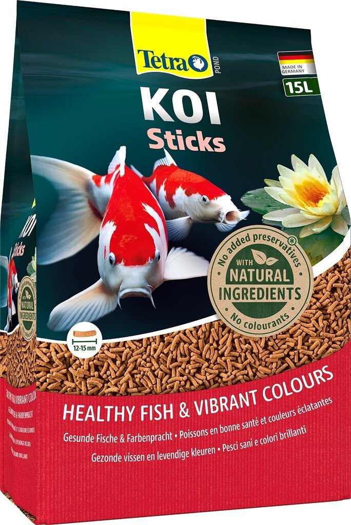 Karppiruoka KOI Colour&Growth Sticks, 15L hinta ja tiedot | Kalanruoka | hobbyhall.fi